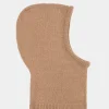 Balaclava Knit Hood - Beige