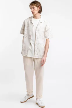 Beachside Bowling Hemd Off-White