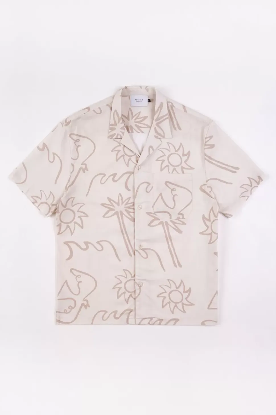 Beachside Bowling Hemd Off-White
