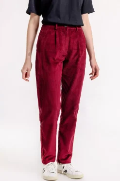 Bio Cordhose Weinrot