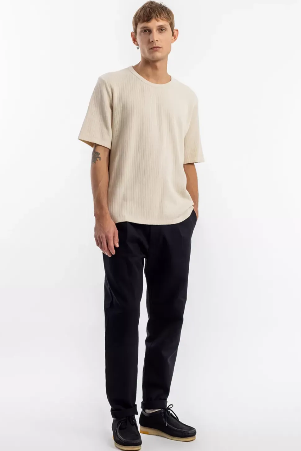 Chino Hose Bio Baumwolle - Schwarz