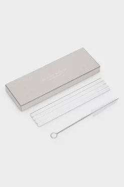Christian Metzner - Resort Glasstrohhalme-Set - Transparent