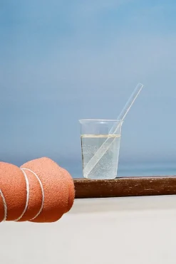 Christian Metzner - Resort Glasstrohhalme-Set - Transparent