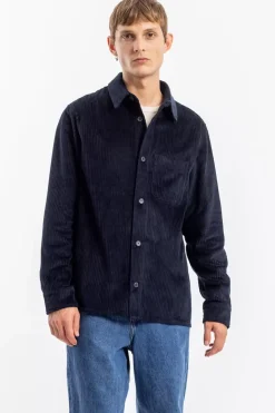 Cord Hemd Bio Baumwolle - Dunkelblau