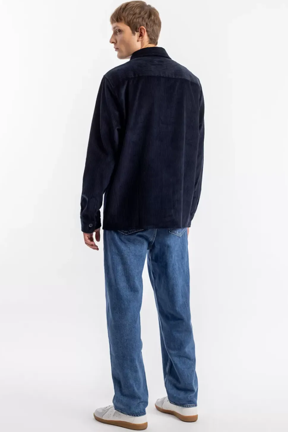 Cord Hemd Bio Baumwolle - Dunkelblau