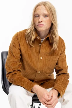Cord Hemd Bio Baumwolle - Toffee