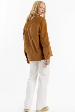 Cord Hemd Bio Baumwolle - Toffee