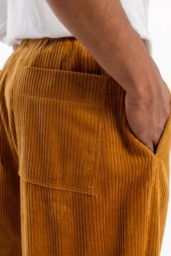 Cord Hose Bio Baumwolle - Toffee