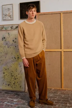 Cord Hose Bio Baumwolle - Toffee