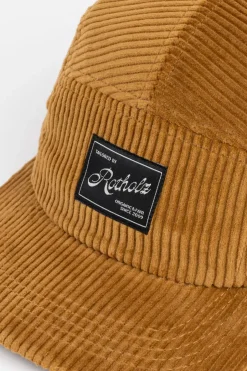 Cord 5-Panel Cap Bio Baumwolle - Toffee