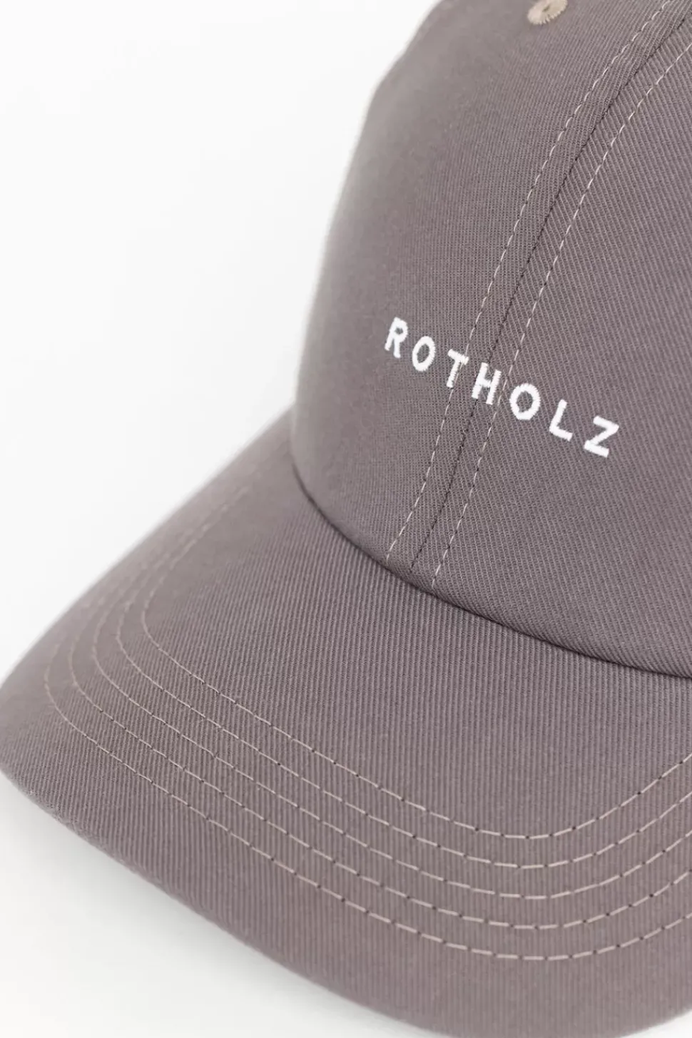 Dad Cap Aus Bio-Baumwolle Grau