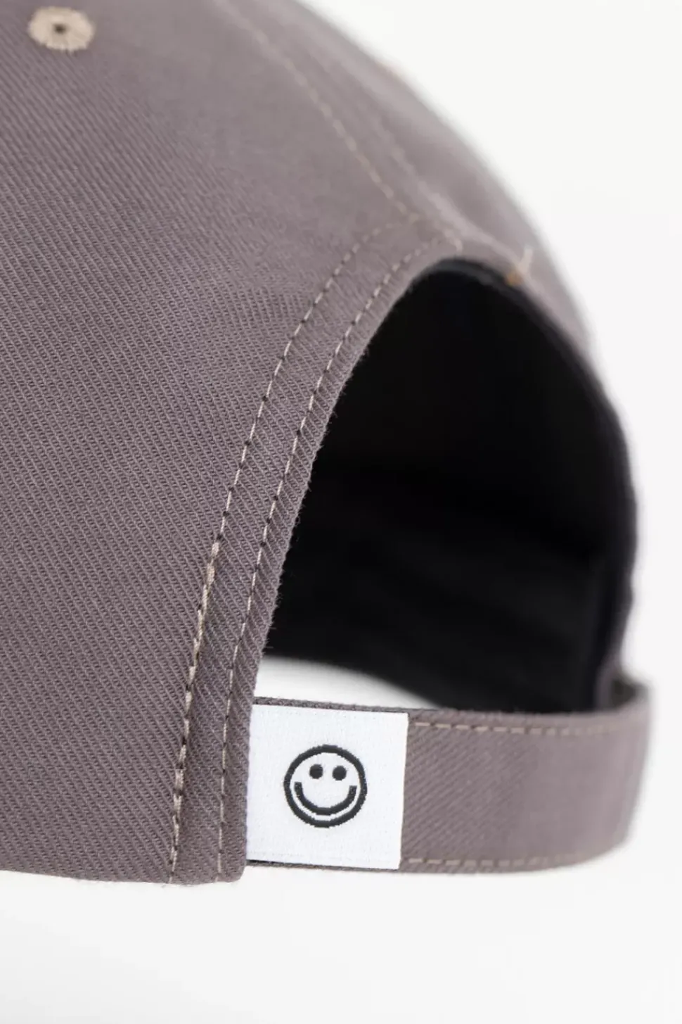 Dad Cap Aus Bio-Baumwolle Grau