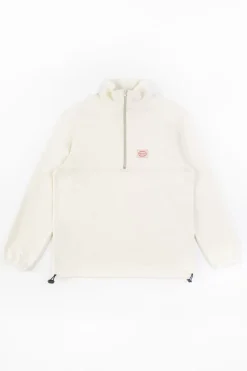 Divided Half Zip Sweatshirt Off-White