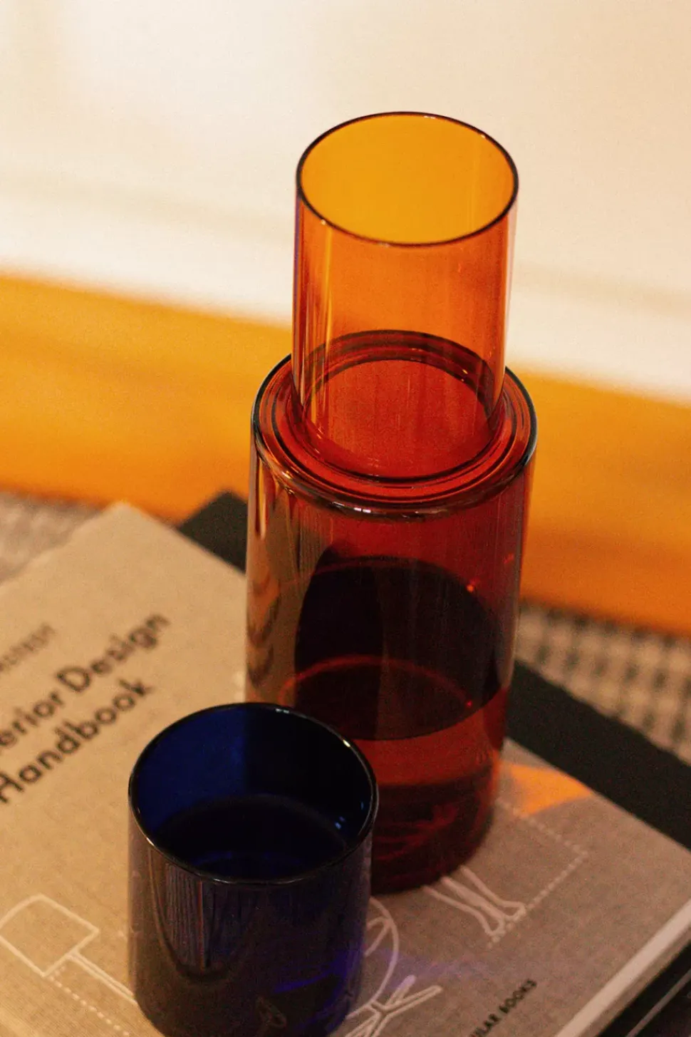 Duo Tone Glas-Karaffen Set
