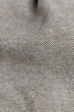 Flanell Hemd Bio Baumwolle - Braun Meliert