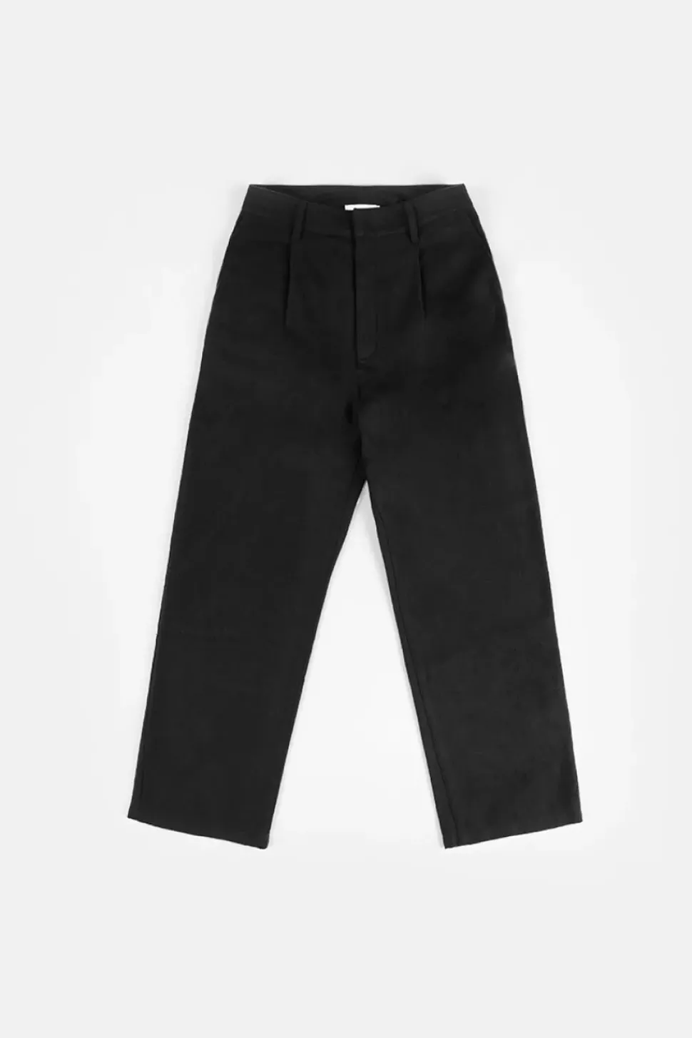 Flanell Hose Bio Baumwolle - Schwarz
