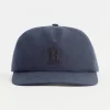 Floppy Cap Leinen Mix - Dunkelblau
