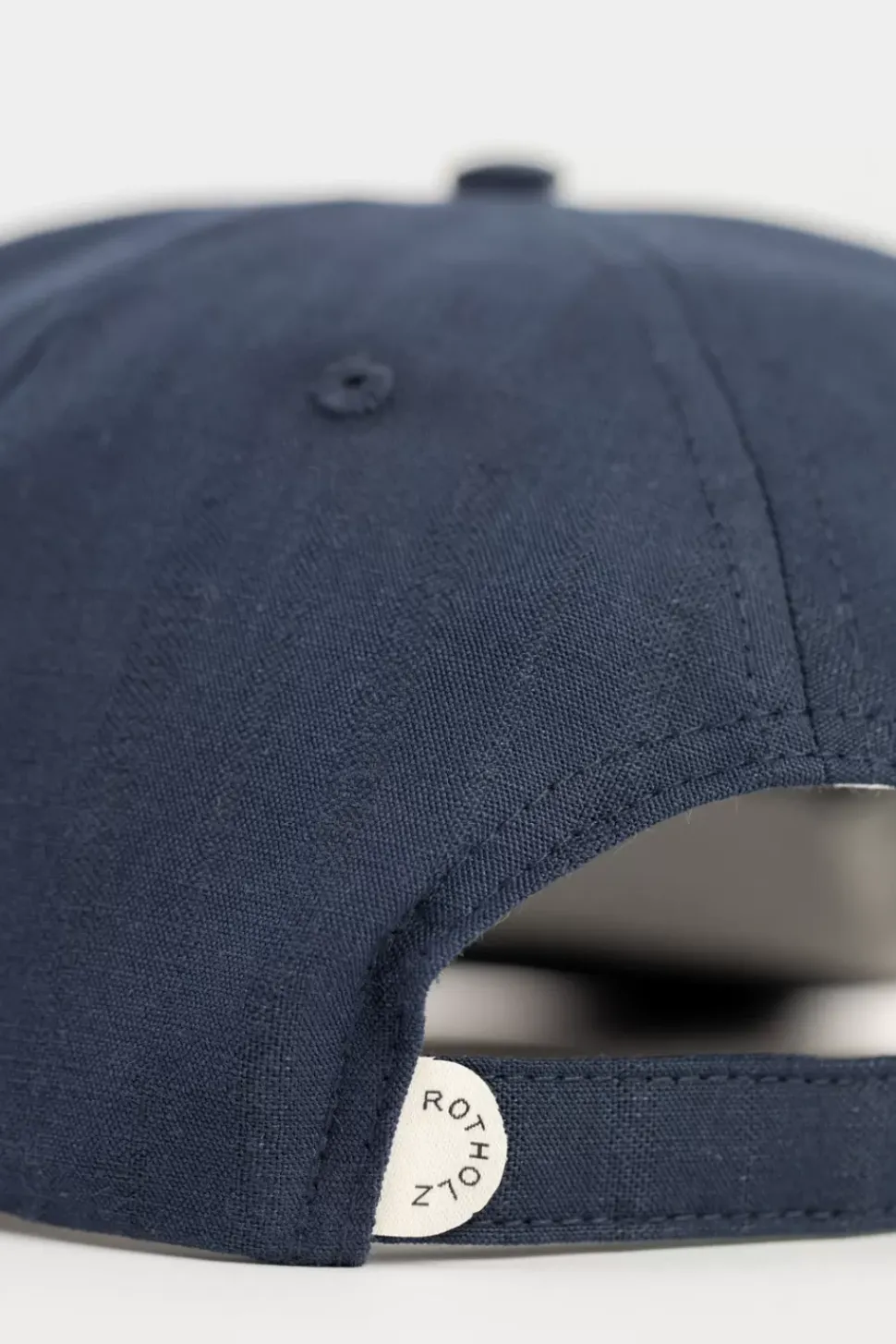 Floppy Cap Leinen Mix - Dunkelblau