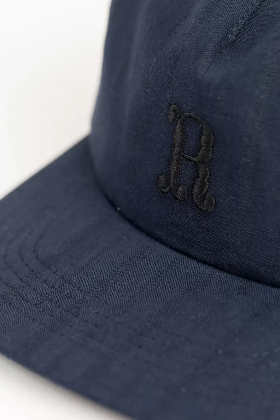 Floppy Cap Leinen Mix - Dunkelblau