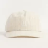 Floppy Cap Leinen Mix - Weis