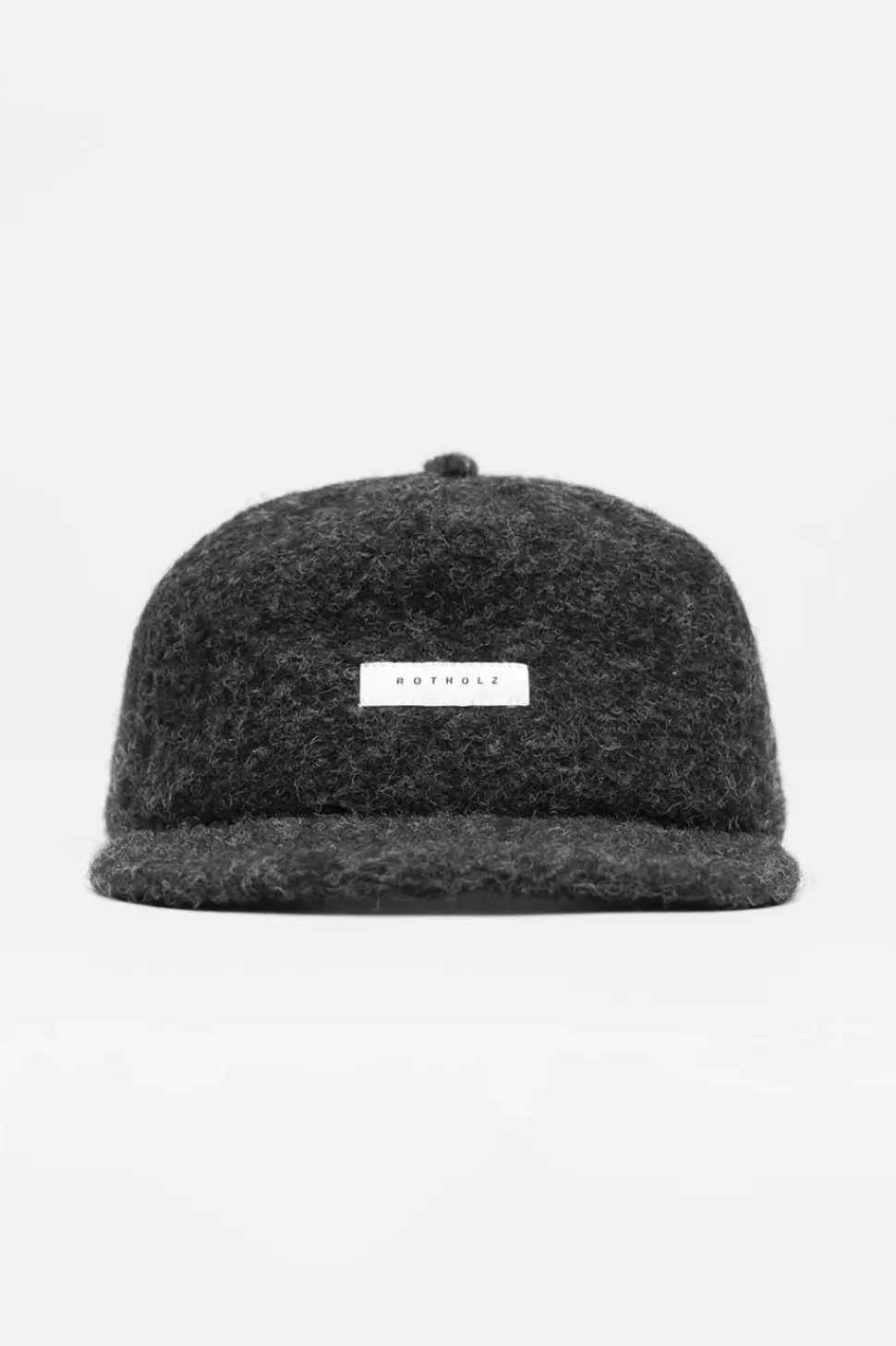 Floppy Cap Wollmischung - Anthrazit