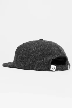Floppy Cap Wollmischung - Anthrazit
