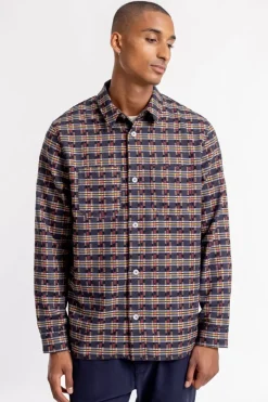 Gemustertes Overshirt Aus Bio-Baumwolle