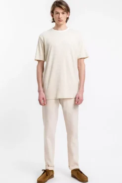 Gestreiftes T-Shirt Creme