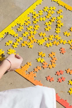 Gradient Farbverlauf Puzzle