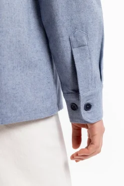 Hemd Bio Baumwolle - Denim Blau