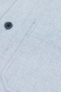 Hemd Bio Baumwolle - Denim Blau