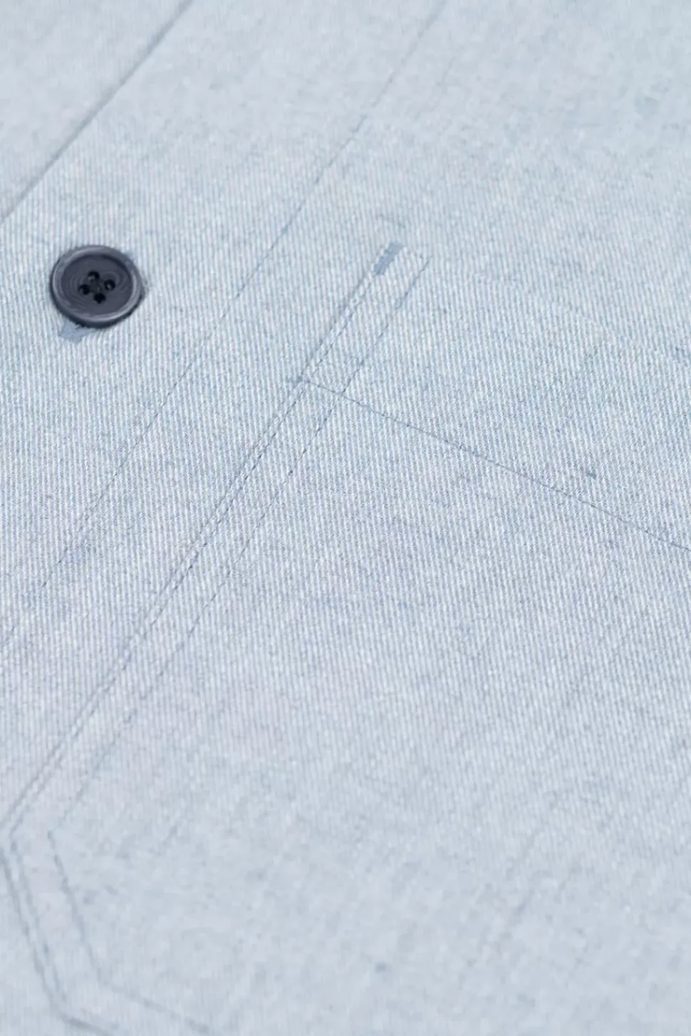 Hemd Bio Baumwolle - Denim Blau