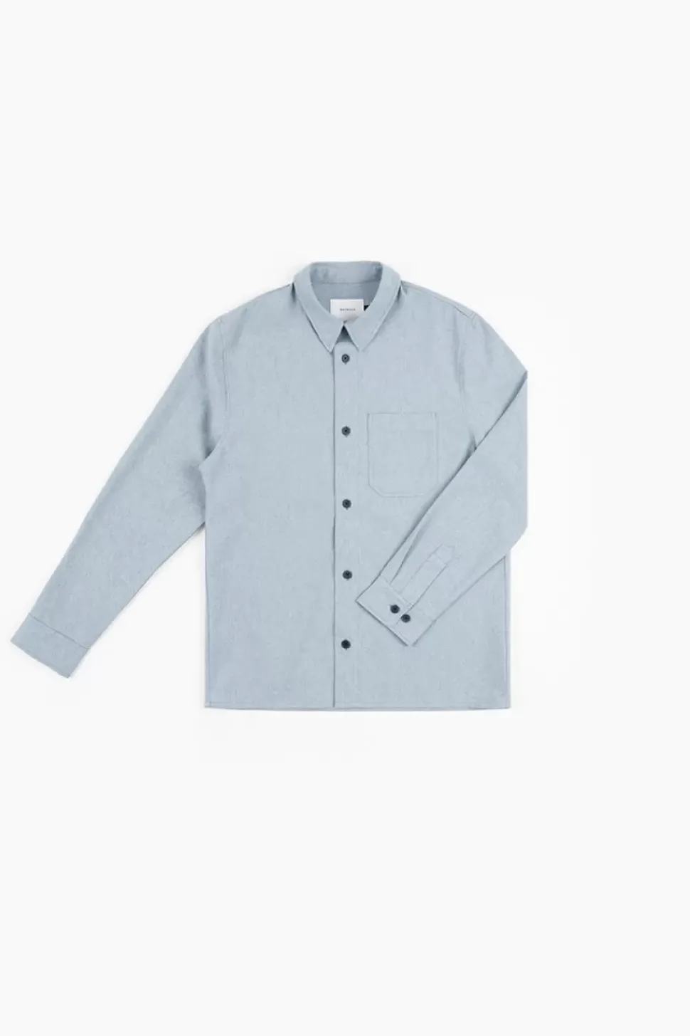 Hemd Bio Baumwolle - Denim Blau