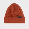 Klassische Mutze Merino Fein - Rot