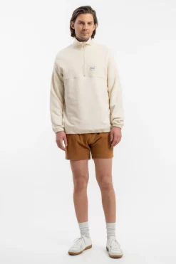 Kurze Frottee Hose Bio Baumwolle - Karamell