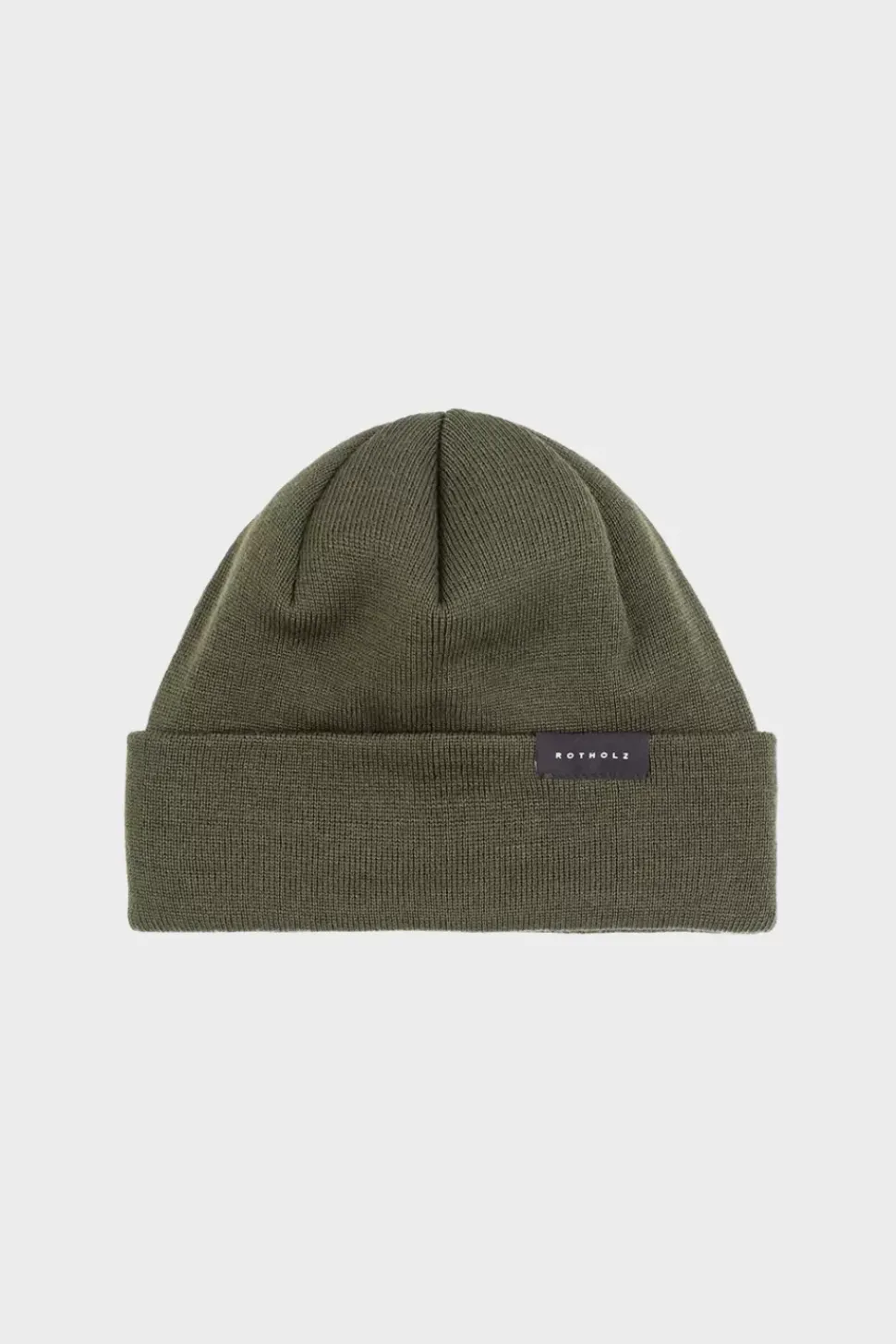 Kurze Mutze Merino Fein - Olive