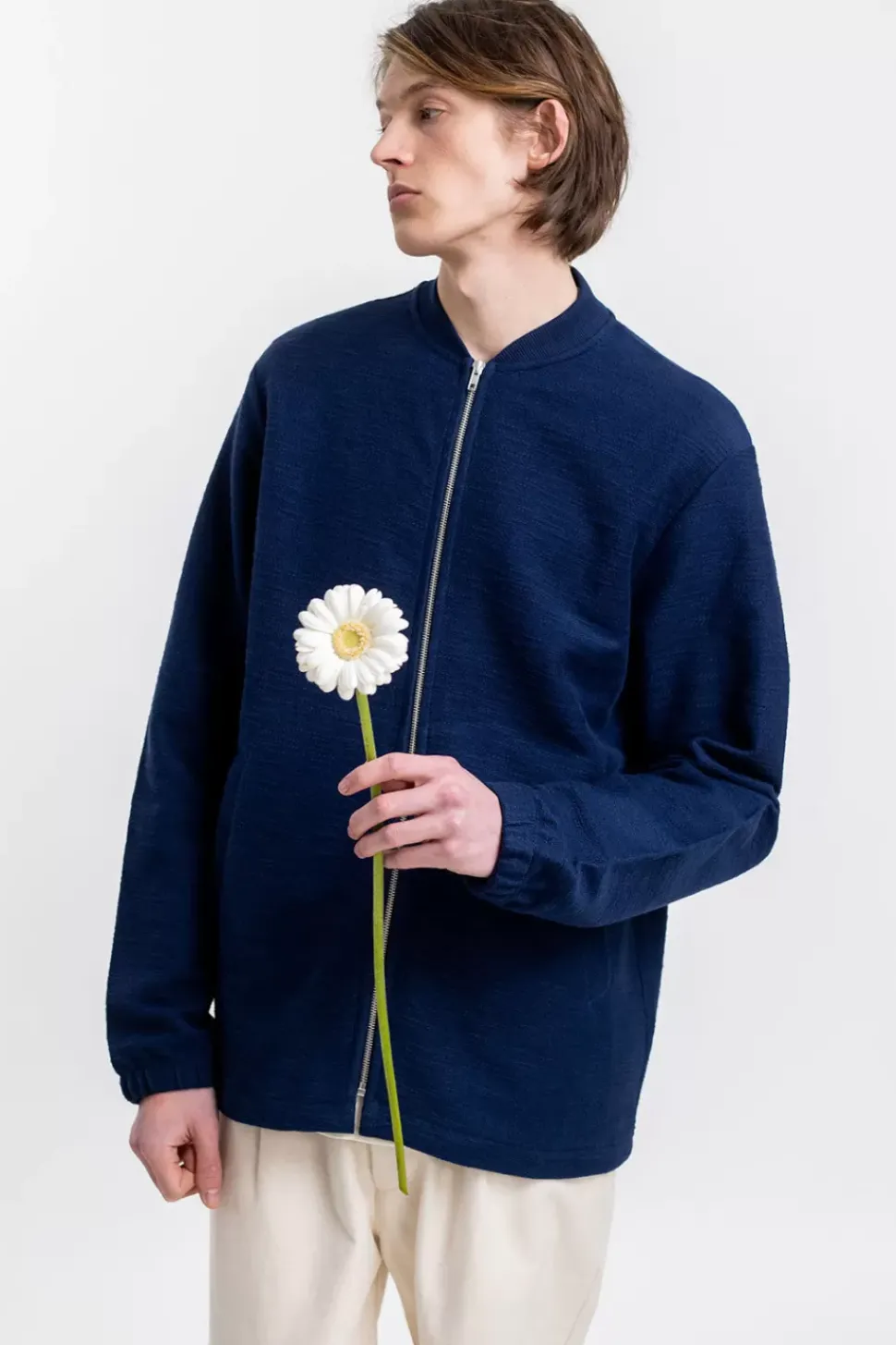 Leichte Bomberjacke Blau