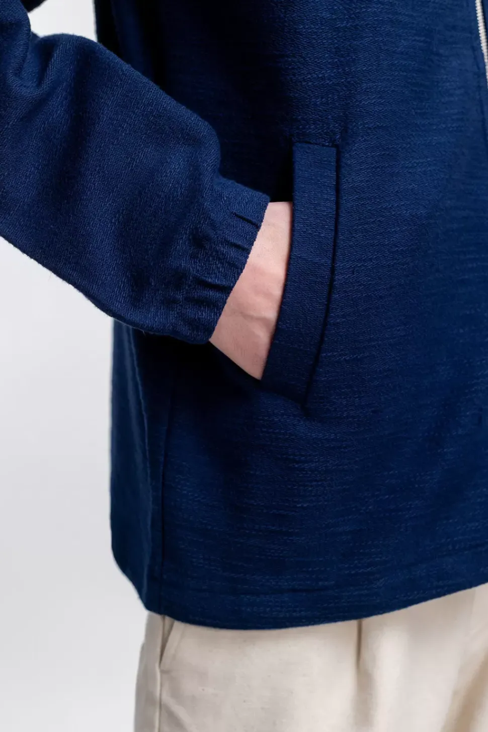Leichte Bomberjacke Blau