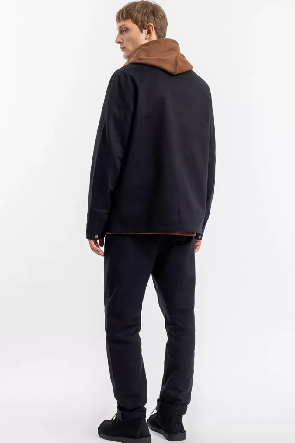 Leichte Jacke Bio Baumwolle - Schwarz