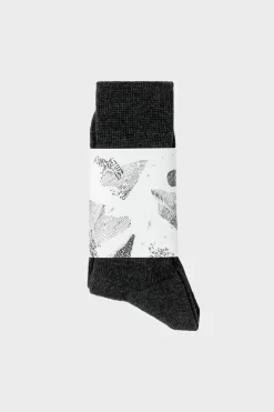 Leichte Socken Schurwolle - Anthrazit