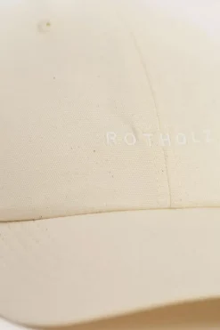 Logo Dad Cap Bio Baumwolle - Creme