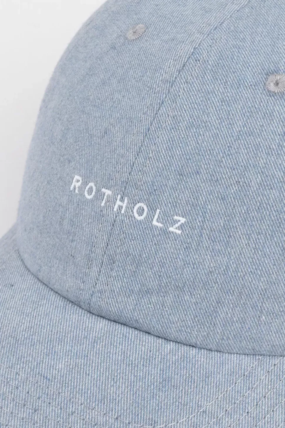 Logo Dad Cap Bio Baumwolle - Denim Blau