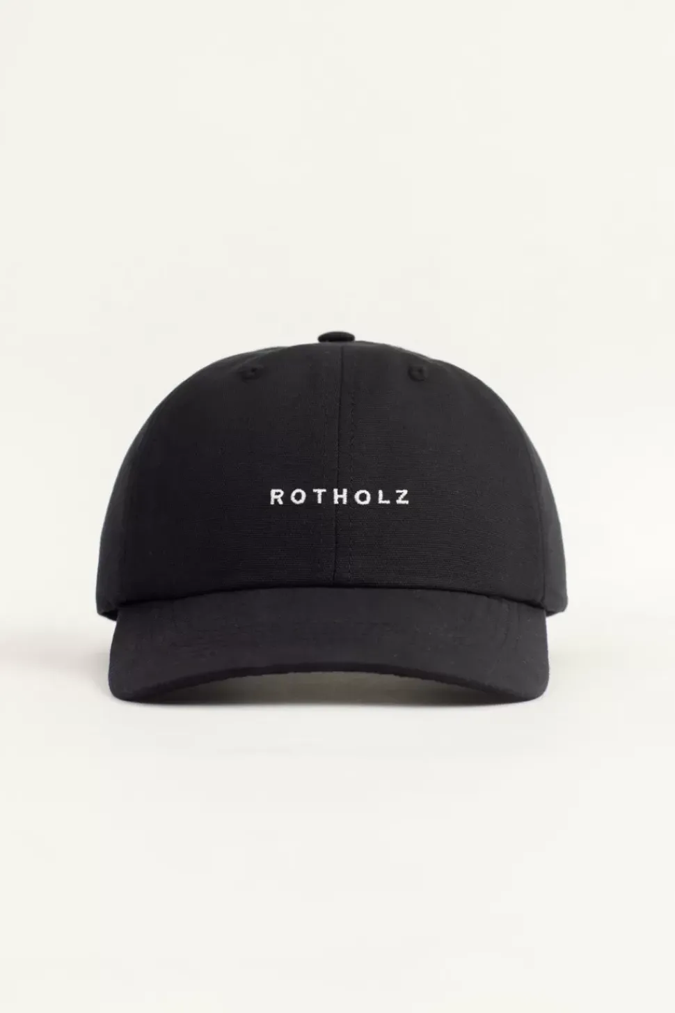 Logo Dad Cap Bio Baumwolle - Schwarz