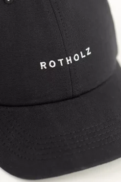 Logo Dad Cap Bio Baumwolle - Schwarz