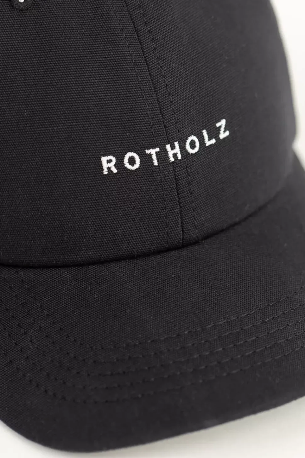 Logo Dad Cap Bio Baumwolle - Schwarz