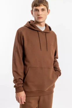 Logo Hoodie Bio Baumwolle - Braun