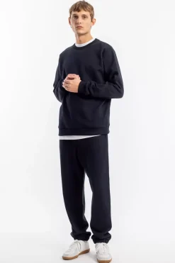 Logo Sweatpants Bio Baumwolle - Schwarz
