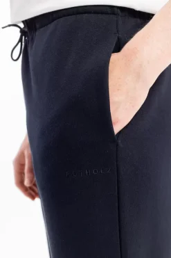 Logo Sweatpants Bio Baumwolle - Schwarz