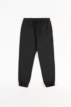 Logo Sweatpants Bio Baumwolle - Schwarz