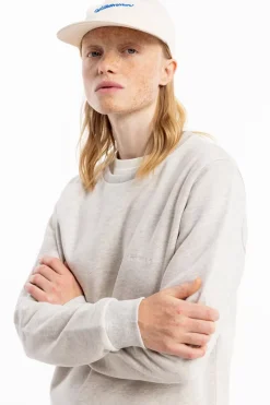 Logo Sweatshirt Bio Baumwolle - Grau